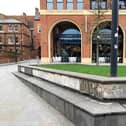 A photo of the Exchange in Aylesbury town centre in April