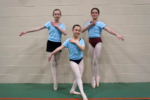(from left to right): Millie Box, Isabelle Crowder, Violet Tree Wright