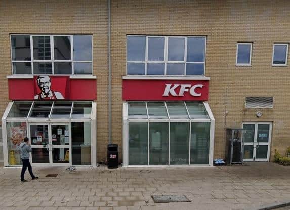 The KFC where the "horrific" brawl took place