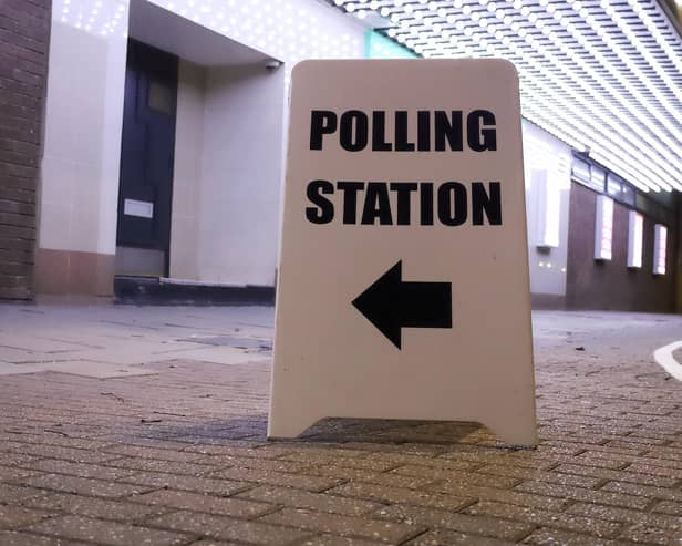 Polling Station  Credit: Will Durrant/LDRS