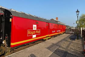 The Travelling Post Office (TPO) carriages have received a fresh coat of paint for the occasion