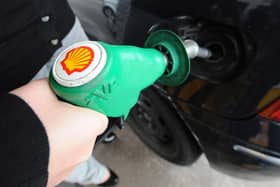 petrol filling stock image, photo by Owen Humphreys from PA Images