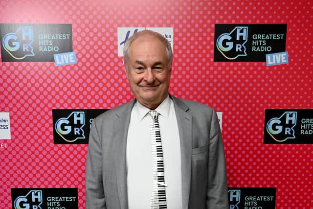 Paul Gambaccini attends Greatest Hits Radio Live at London Palladium on November 25, 2022 (Photo by Eamonn M. McCormack/Getty Images for Bauer)