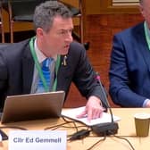 Councillor Ed Gemmell, photo from Charlie Smith Local Democracy Reporting Service