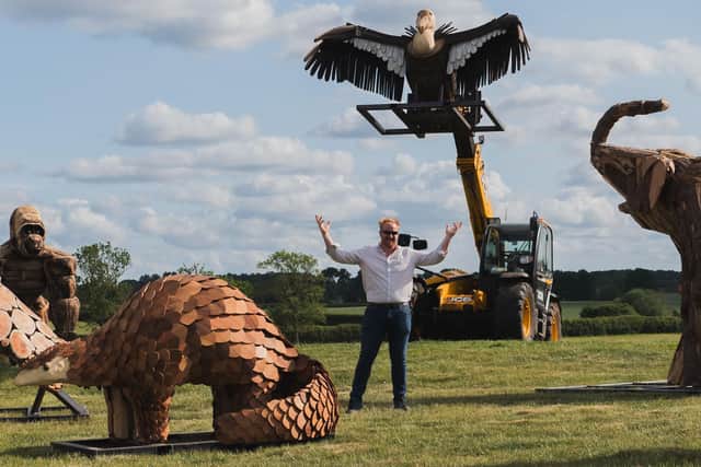 The exhibition was the idea of fourth generation farmer, Joseph Gurney.