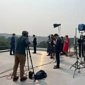 Buckingham graduate organises media coverage for the PM