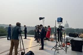 Buckingham graduate organises media coverage for the PM