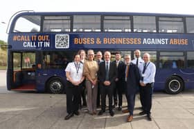 The launch of Buses and Businesses Against Abuse