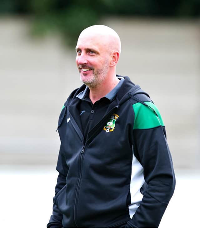 Aylesbury United manager Ben Williams is hoping to better their 14th-place finish next season Picture by Mike Snell