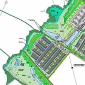 A sketch of the initial plans submitted last December