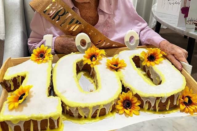 Pauline celebrates her 100th birthday