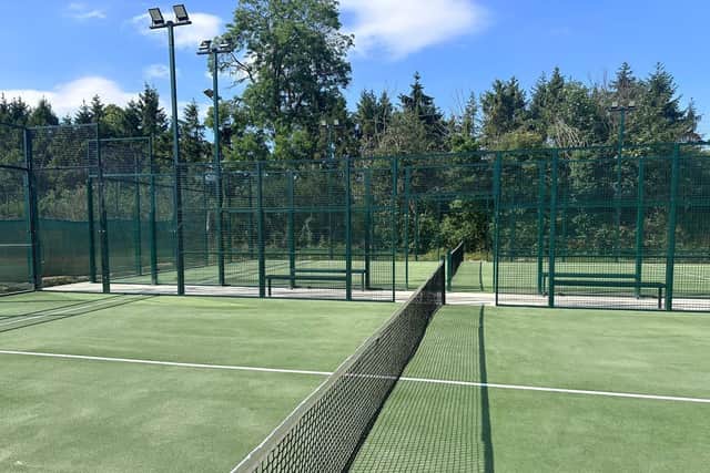 Buckinghamshire has two brand new padel courts