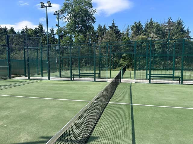 Buckinghamshire has two brand new padel courts