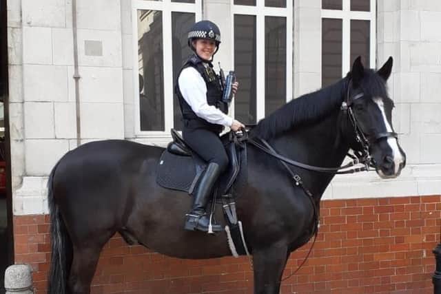 Oliver was a regular at high profile police events