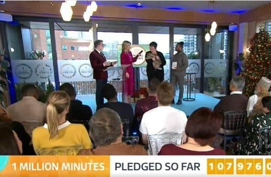 Animal Antiks at the Good Morning Britain studios