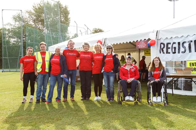 Event volunteers, photo by Matt Doerr