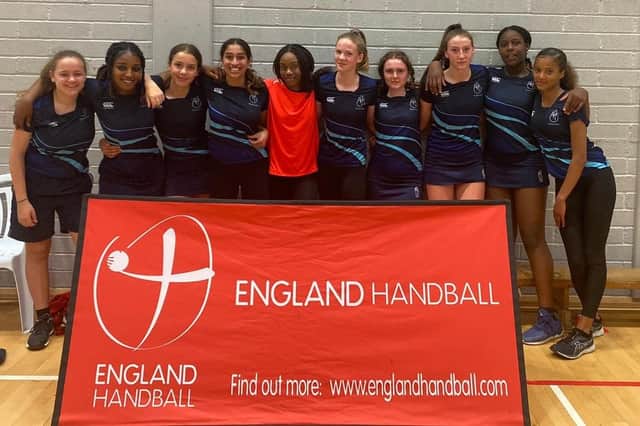 Aylesbury High School Under 15s handball team have reached the national finals
