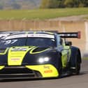 Andrew Howard and his Beechdean Aston Martin team returned to the British GT Championship at Donington Park on Sunday. Photo: James Beckett.