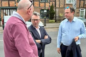 Greg Smith MP with HS2 CEO, Mark Wild