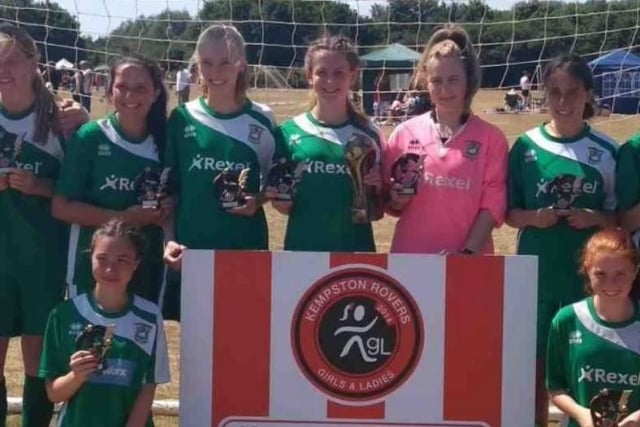 Aylesbury United Girls U15s in 2018