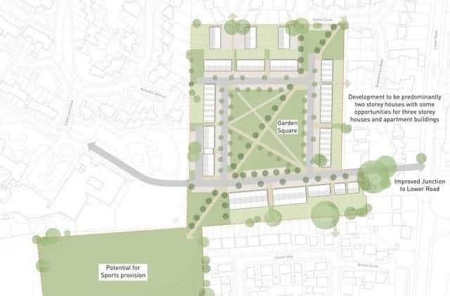 the provisional plans presented to the public by the council