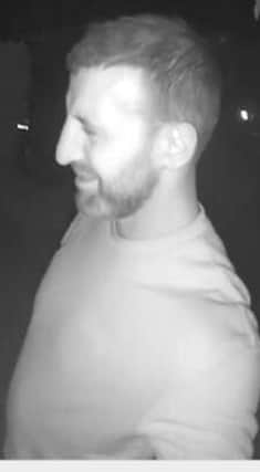 Police officers want to speak to this man