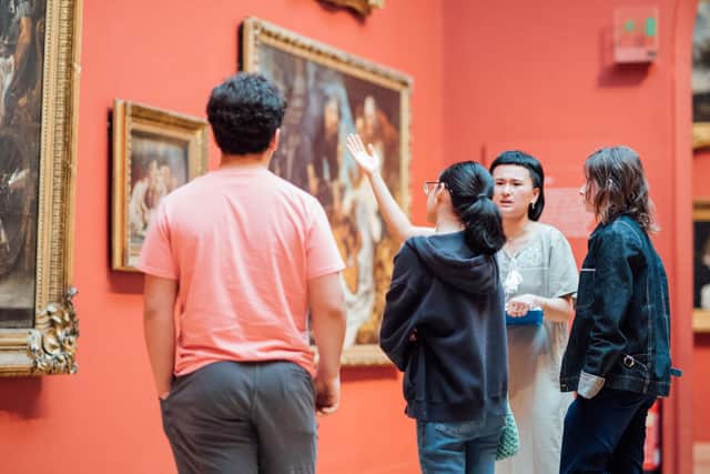 Art History Link-Up. Photographer Ed Hands
