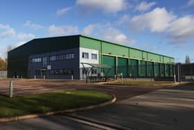 The sportswear company is taking over the large distribution building