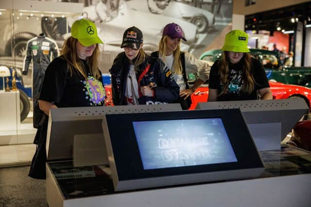 Visitors at Silverstone Museum