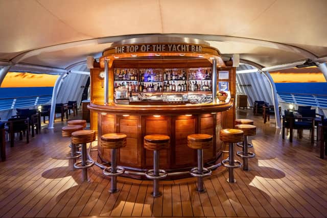 The popular Top of the Yacht bar. Image: Greg Ceo