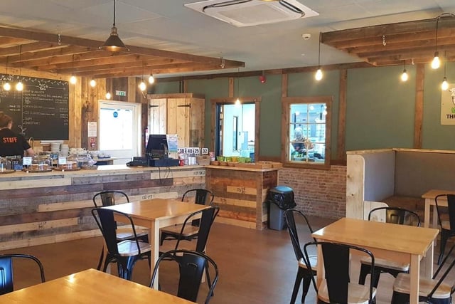 Relaxing and rustic - the new Potting Shed Cafe