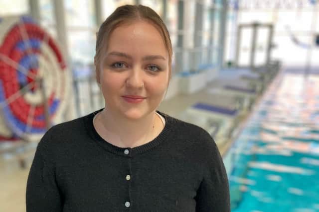 Katie at Bletchley Leisure Centre