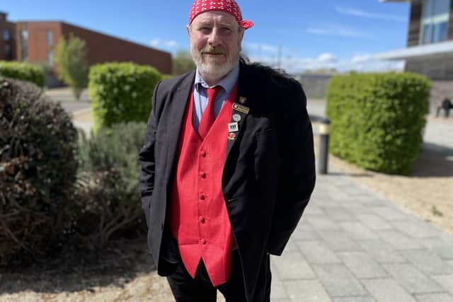 Robin Stuchbury. Photo from Charlie Smith/Local Democracy Reporting Service