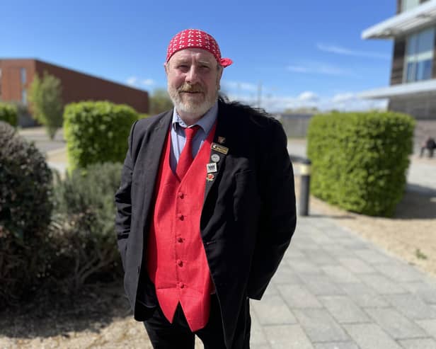 Robin Stuchbury. Photo from Charlie Smith/Local Democracy Reporting Service