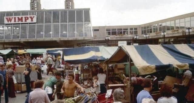 Aylesbury market thriving over 30 years ago