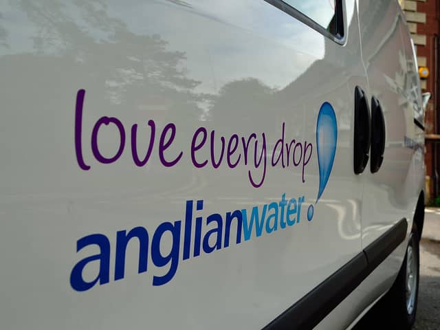 Anglian Water van