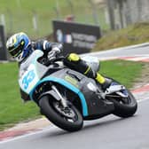 Mark Biswell pictured in action at Brands Hatch last weekend. Photo: James Beckett.