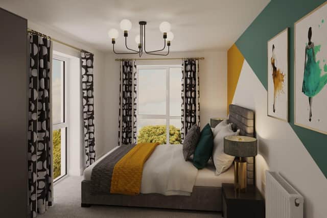 Indicative bedroom interior at Arcadia Park