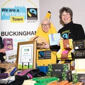 Members of the Fairtrade Steering Group at the Buckingham Food Fair