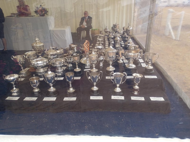 The trophy room.