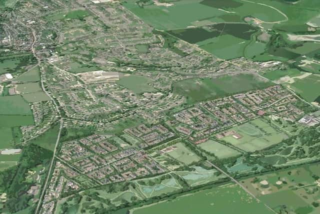 Tring Marshcroft proposals. Credits: Redrow/Harrow Estates/Dacorum Borough Council