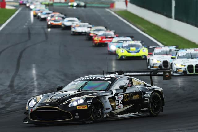 Ross Gunn will be back in Fanatec GT World Challenge action this weekend at the Nurburgring (Photo courtesy of JEP/SRO)