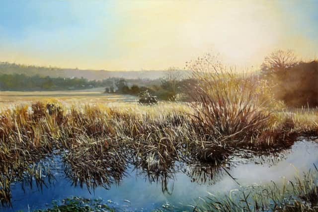 Winter Morning – Oil on board