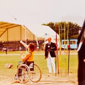 Javelin at the 1984 Paralympic Games © NPHT