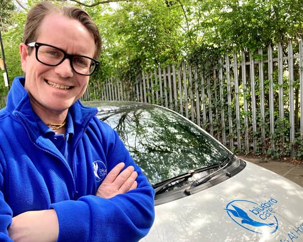 Nathan Hartley is leading the dementia awareness campaign for Bluebird Care across Aylesbury Vale
