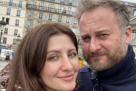Simon McCarthy and Iryna Khomenko