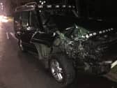 Freddy Lovejoy's Land Rover was wrecked when he was targeted by crash for cash scammers