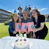 RLS sixth formers celebrate with a 599th birthday cake