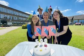RLS sixth formers celebrate with a 599th birthday cake