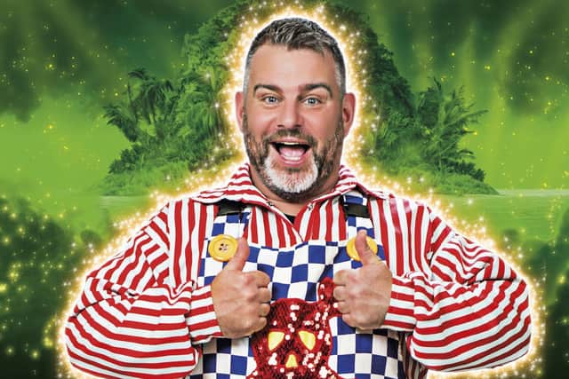 Andy Collins is playing Smee at the 2024 pantomime at Aylesbury Waterside Theatre
